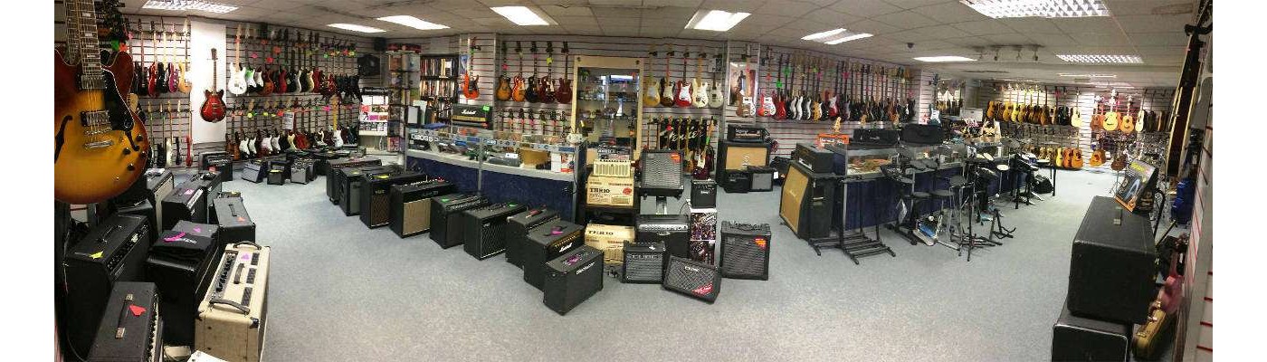 The Music Inn rear showroom